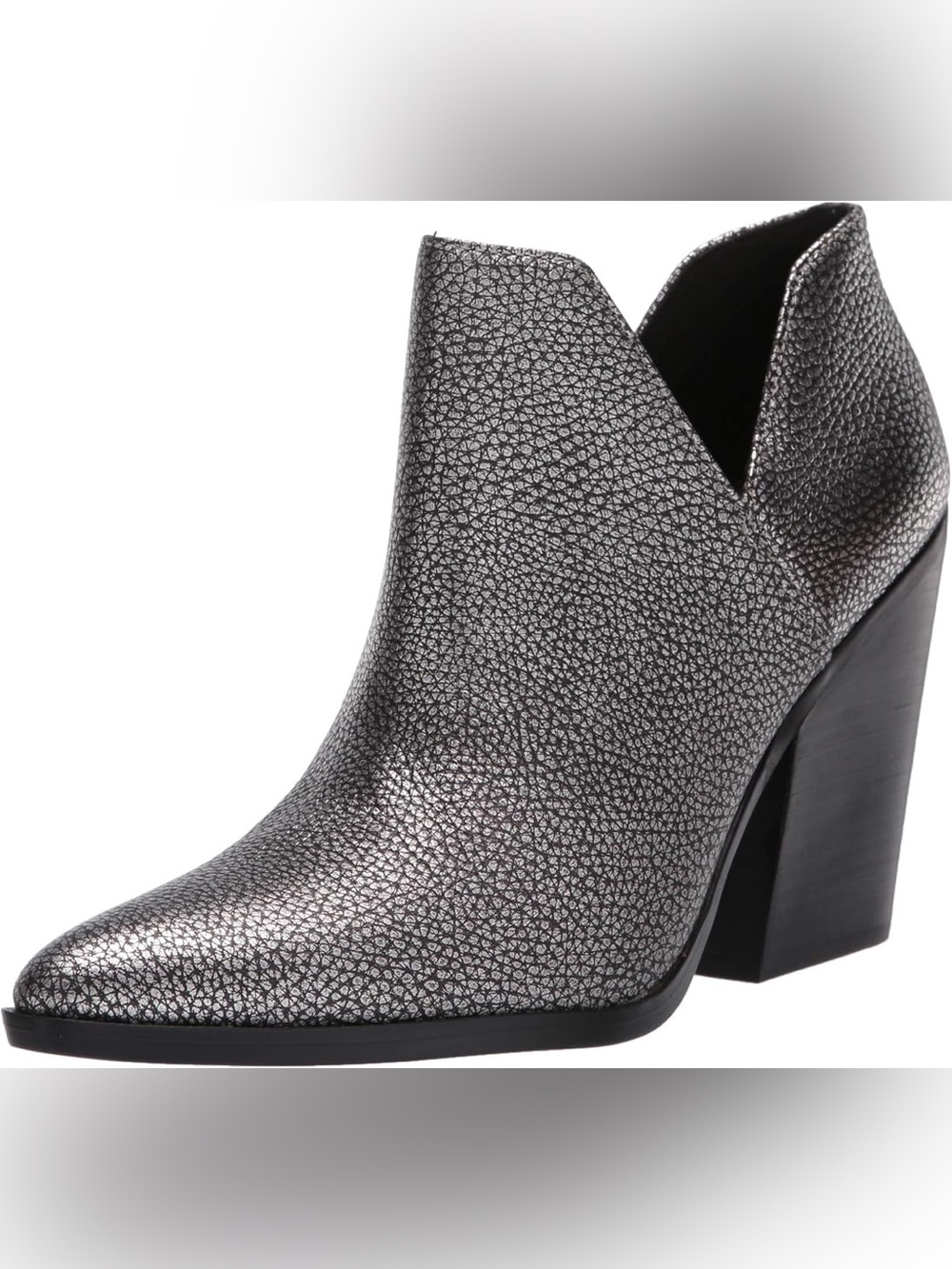 Naturalizer Rosetta Ankle Boots Pewter Women’s Size 7
